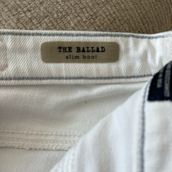 White AG slim boot cut jeans - Picture 2 of 4